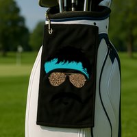 Jaguar Print Shades Uncle Rico Minshew Duuuval Golf Towel