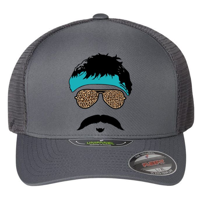 Jaguar Print Shades Uncle Rico Minshew Duuuval Flexfit Unipanel Trucker Cap