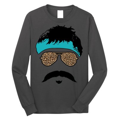 Jaguar Print Shades Uncle Rico Minshew Duuuval Long Sleeve Shirt