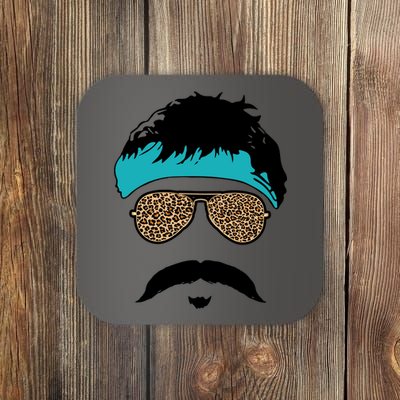 Jaguar Print Shades Uncle Rico Minshew Duuuval Coaster