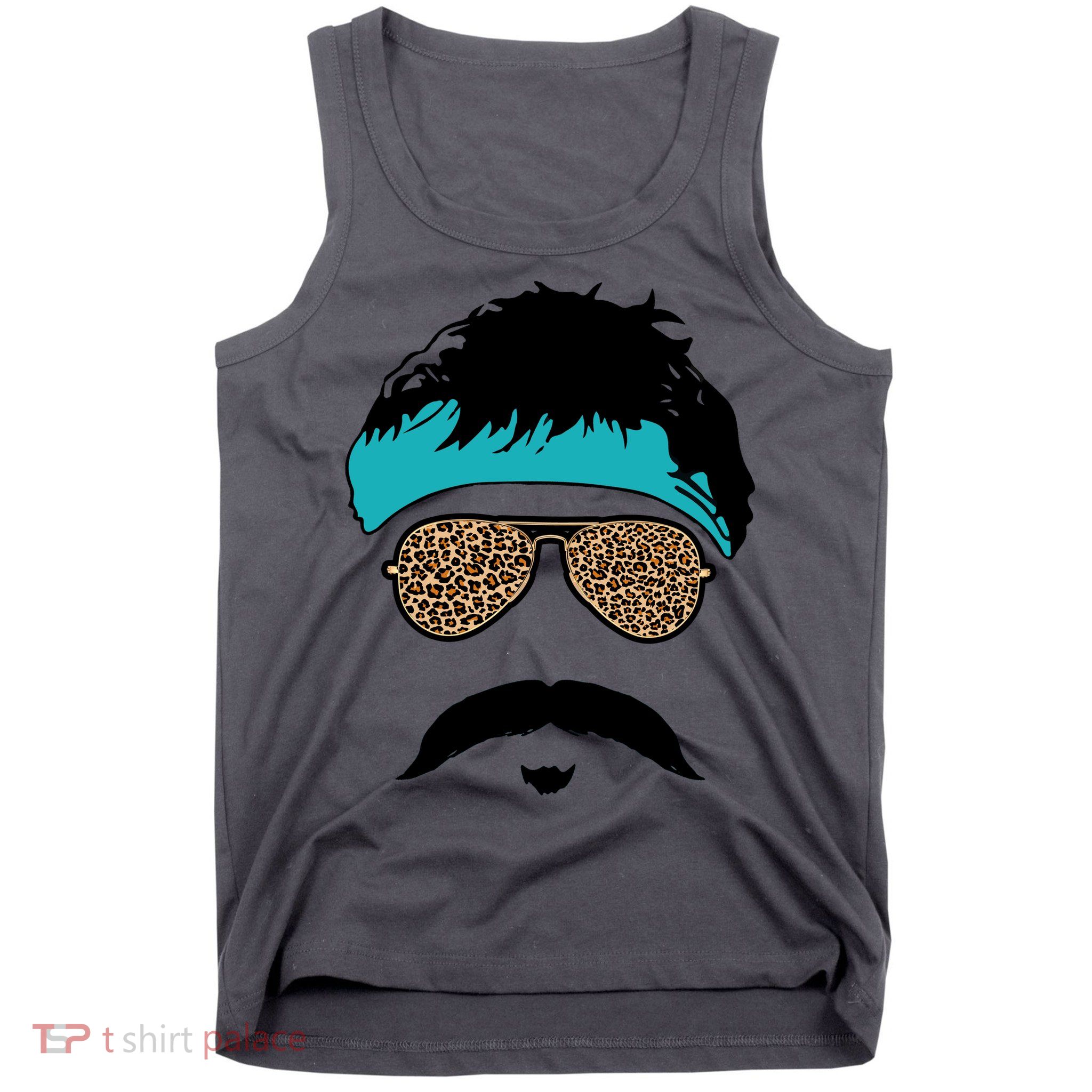 Jaguar Print Shades Uncle Rico Minshew Duuuval Tank Top