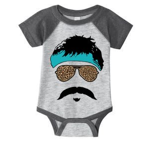 Jaguar Print Shades Uncle Rico Minshew Duuuval Infant Baby Jersey Bodysuit