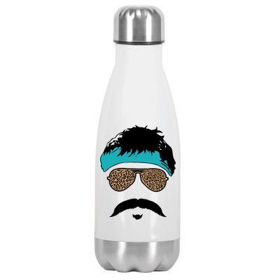 Jaguar Print Shades Uncle Rico Minshew Duuuval Stainless Steel Insulated Water Bottle