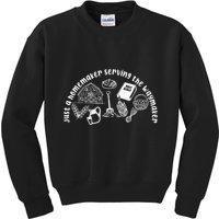 Just A Homemaker Serving The Waymaker Kids Sweatshirt