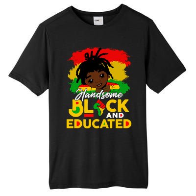 Juneteenth African Handsome Black Educated Black History Gift Tall Fusion ChromaSoft Performance T-Shirt