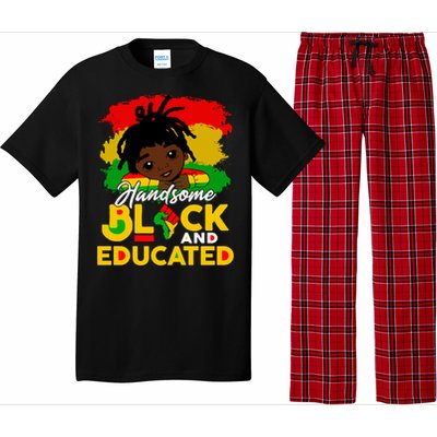 Juneteenth African Handsome Black Educated Black History Gift Pajama Set