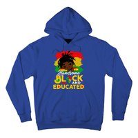 Juneteenth African Handsome Black Educated Black History Gift Hoodie