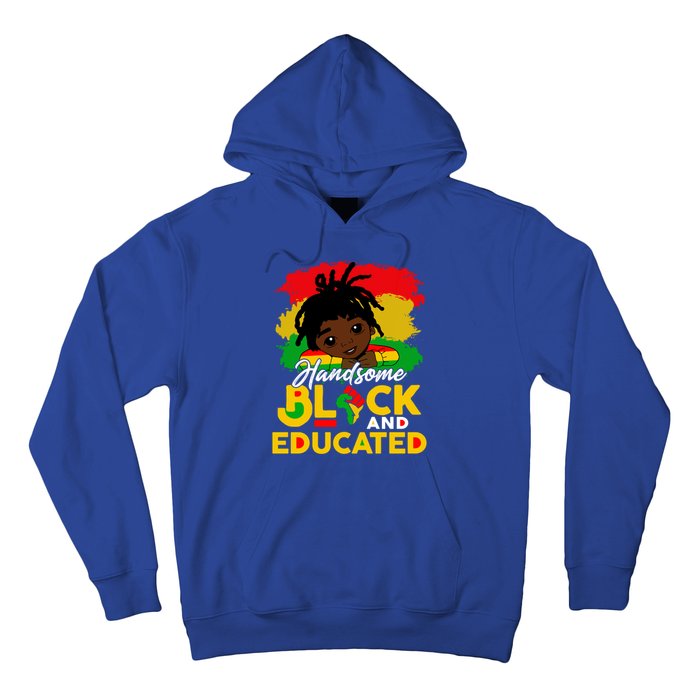 Juneteenth African Handsome Black Educated Black History Gift Hoodie