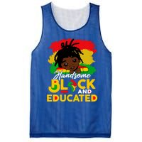 Juneteenth African Handsome Black Educated Black History Gift Mesh Reversible Basketball Jersey Tank