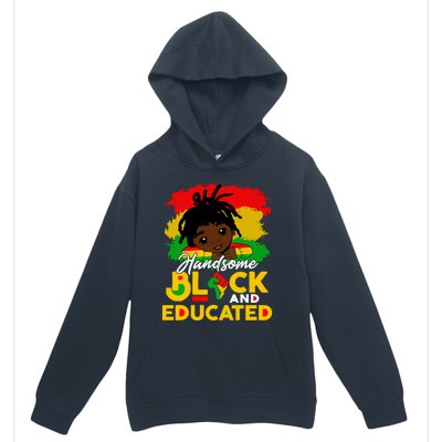 Juneteenth African Handsome Black Educated Black History Gift Urban Pullover Hoodie