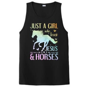 Jesus And Horses Horse Gifts PosiCharge Competitor Tank