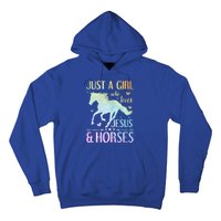 Jesus And Horses Horse Gifts Hoodie