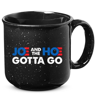Joe And Hoe Gotta Go 15oz Campfire Ceramic Mug