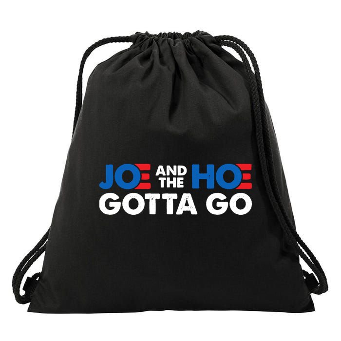 Joe And Hoe Gotta Go Drawstring Bag