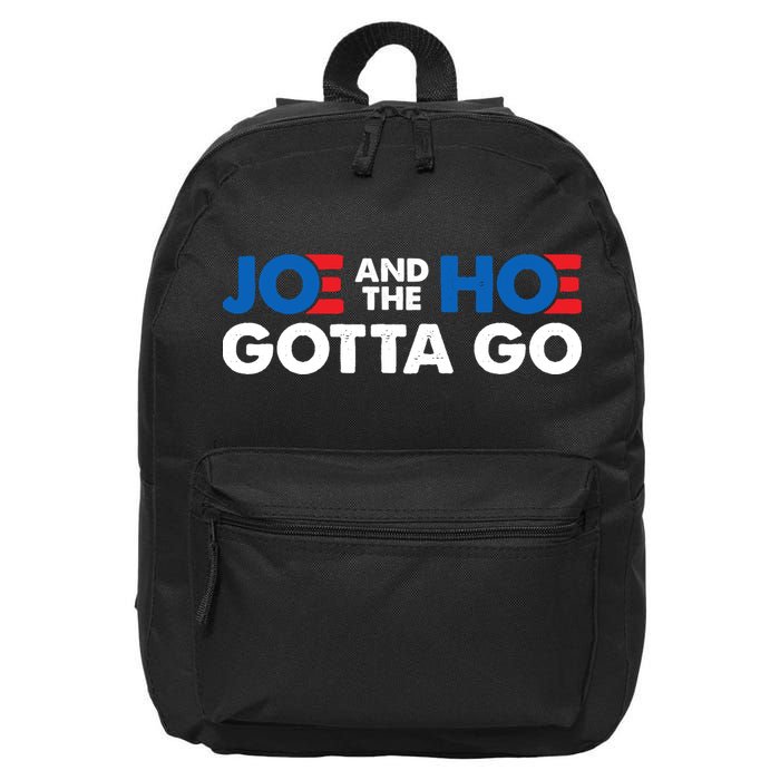 Joe And Hoe Gotta Go 16 in Basic Backpack