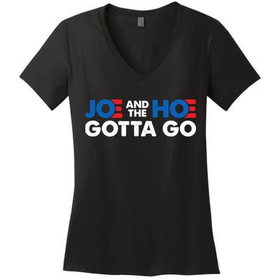 Joe And Hoe Gotta Go Women's V-Neck T-Shirt
