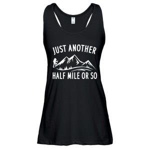 Just Another Half Mile Or So Funny Hiking Ladies Essential Flowy Tank