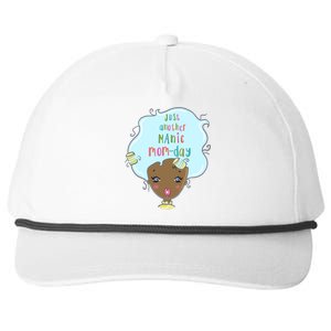 Just Another Ic Monday African American Mom Gift Snapback Five-Panel Rope Hat