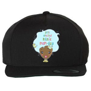 Just Another Ic Monday African American Mom Gift Wool Snapback Cap