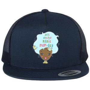 Just Another Ic Monday African American Mom Gift Flat Bill Trucker Hat