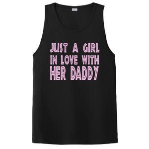 Just A In Love With Her Daddy Great Gift PosiCharge Competitor Tank