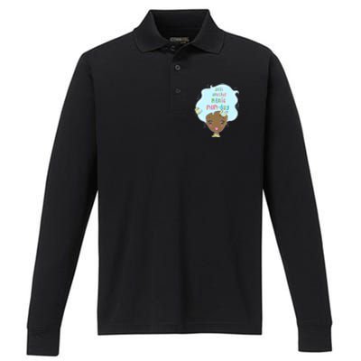 Just Another Ic Monday African American Mom Gift Performance Long Sleeve Polo