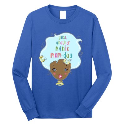 Just Another Ic Monday African American Mom Gift Long Sleeve Shirt