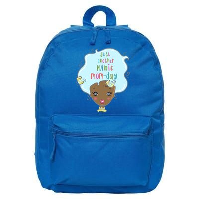 Just Another Ic Monday African American Mom Gift 16 in Basic Backpack