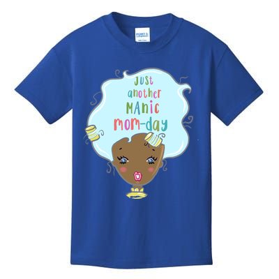 Just Another Ic Monday African American Mom Gift Kids T-Shirt