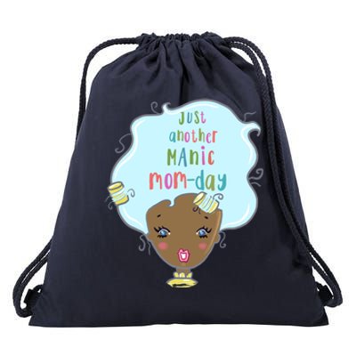 Just Another Ic Monday African American Mom Gift Drawstring Bag