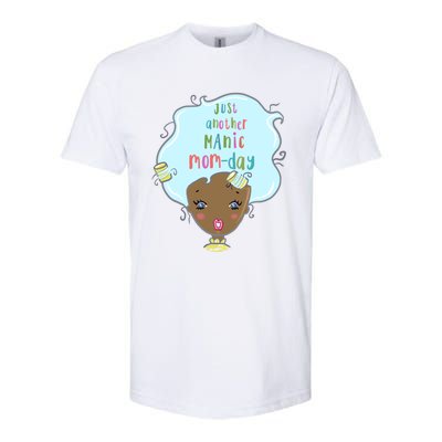 Just Another Ic Monday African American Mom Gift Softstyle CVC T-Shirt