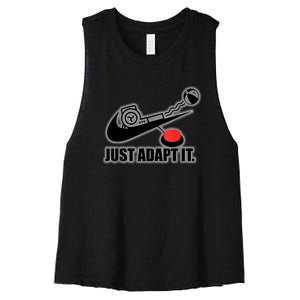 Just Adapt It Women's Racerback Cropped Tank