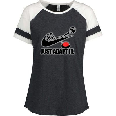 Just Adapt It Enza Ladies Jersey Colorblock Tee