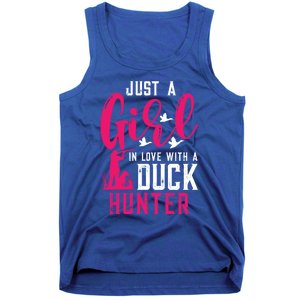 Just A In Love With A Duck Hunter Gift Tank Top