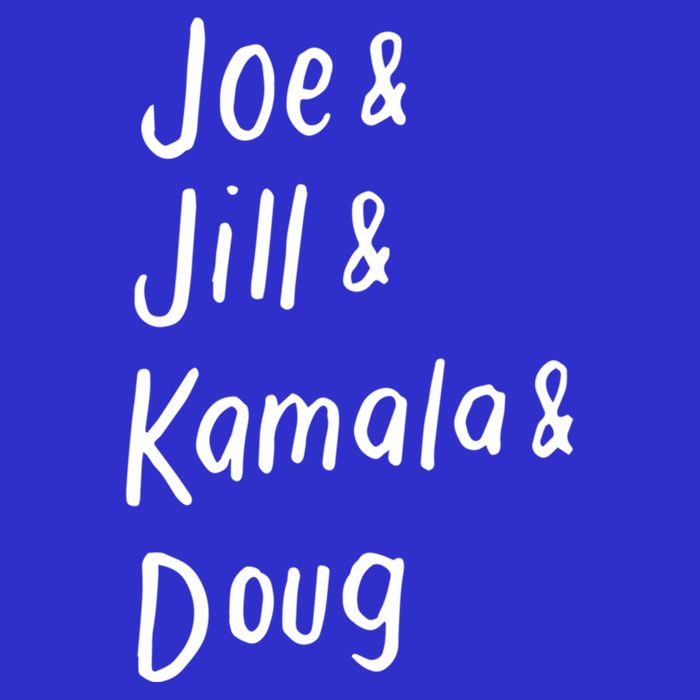 Joe And Jill And Kamala And Doug Biden Harris 2020 Vote Democrat Cool Gift Stripe Pom Pom Beanie