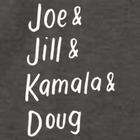 Joe And Jill And Kamala And Doug Biden Harris 2020 Vote Democrat Cool Gift Vector Backpack