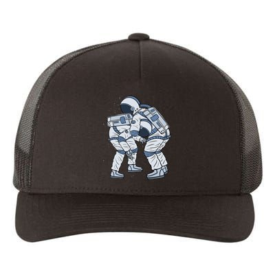 Jiu-Jitsu Astronaut Jiu Jitsu BJJ Martial Arts Combat Sport Yupoong Adult 5-Panel Trucker Hat