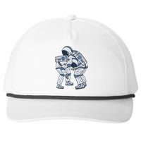 Jiu-Jitsu Astronaut Jiu Jitsu BJJ Martial Arts Combat Sport Snapback Five-Panel Rope Hat