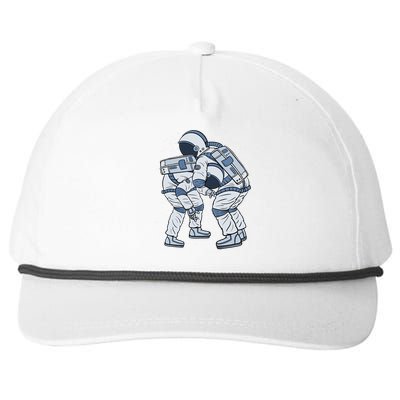 Jiu-Jitsu Astronaut Jiu Jitsu BJJ Martial Arts Combat Sport Snapback Five-Panel Rope Hat