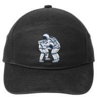 Jiu-Jitsu Astronaut Jiu Jitsu BJJ Martial Arts Combat Sport 7-Panel Snapback Hat