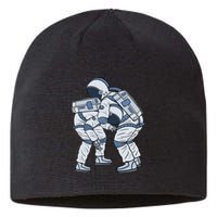 Jiu-Jitsu Astronaut Jiu Jitsu BJJ Martial Arts Combat Sport Sustainable Beanie