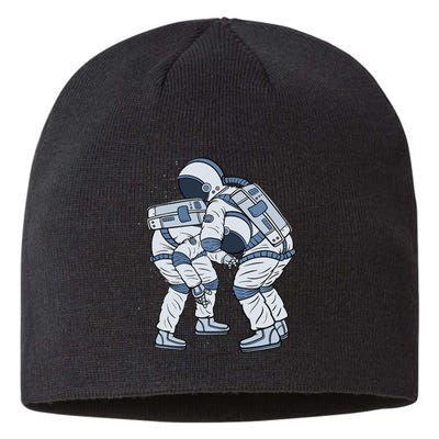 Jiu-Jitsu Astronaut Jiu Jitsu BJJ Martial Arts Combat Sport Sustainable Beanie