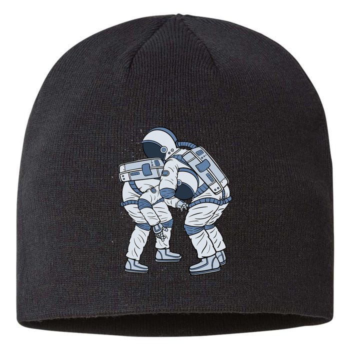 Jiu-Jitsu Astronaut Jiu Jitsu BJJ Martial Arts Combat Sport Sustainable Beanie