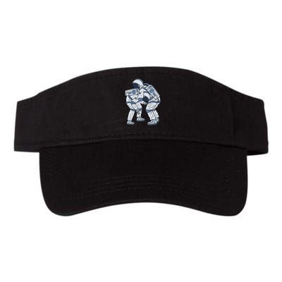 Jiu-Jitsu Astronaut Jiu Jitsu BJJ Martial Arts Combat Sport Valucap Bio-Washed Visor