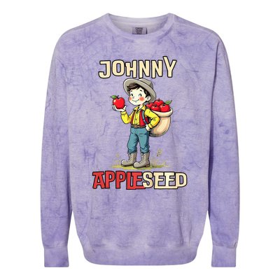 Johnny Appleseed Colorblast Crewneck Sweatshirt