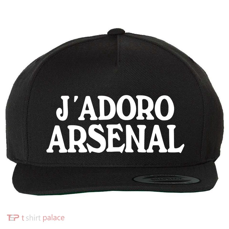 J’Adoro A.R.S.E.N.A.L Wool Snapback Cap