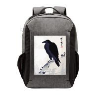Japanese Art, Japanese Woodblock Art Print Crow Kyosai Vector Backpack
