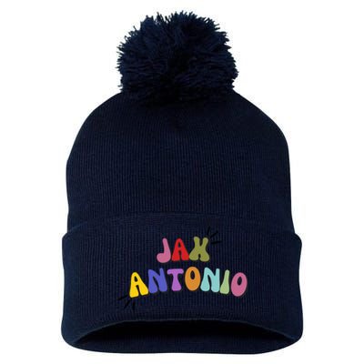 Jax Antonio!! Pom Pom 12in Knit Beanie