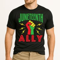 Juneteenth Ally June 19 Support Protest Pride Fist Performance Shirt