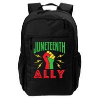 Juneteenth Ally June 19 Support Protest Pride Fist Backpack